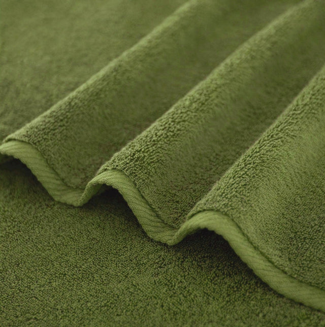 Zwoltex Ręcznik kiwi 2 khaki bawełna egipska 50x100 szybkoschnący do rąk i twarzy, gładki, 410–500 GSM