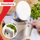 Czajnik elektryczny klausberg KB-9004 1.7l kremowy stal 304 1800 w 1.7 l beżowy metal, tworzywo sztuczne