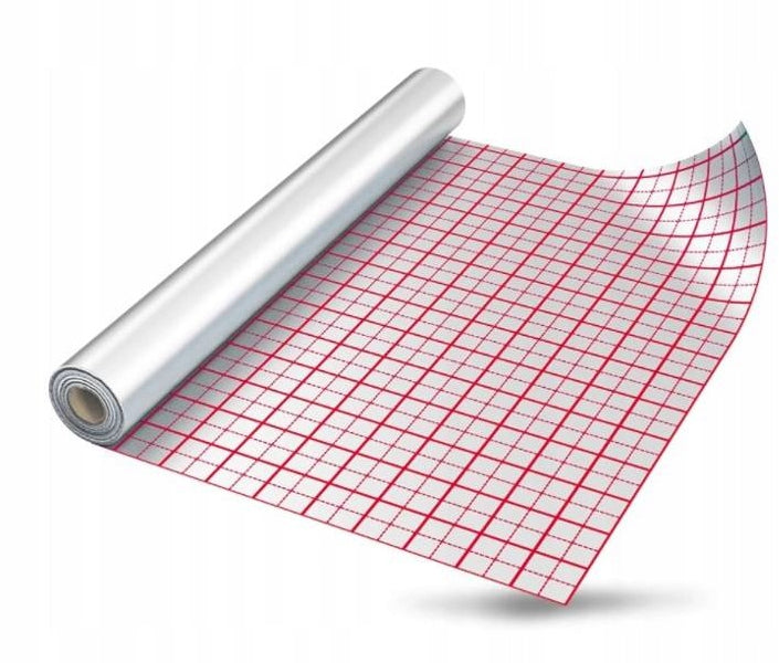 Folia aluminiowa PREMIUM do ogrzewania podłogowego 0,105 mm - PACOFLEX