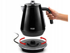 Czajnik delonghi KBY2011.BK 1.7 l 2000 w czarny metal