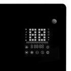 Grzejnik elektryczny energooszczędny konwektorowy szklany 2 kW WiFi EGW-20C 780 mm 470 mm grzewcza czarny