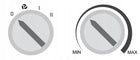 Termowentylator Teesa 1000/2000W 2000 w farelka, piecyk elektryczny, grzejnik z termostatem, nawiew chłodnego