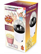 Maszynka urządzenie do popcornu bez tłuszczu popper do kukurydzy, prażarka ziaren, 1200 w, miarka, pojemność 0,27 l
