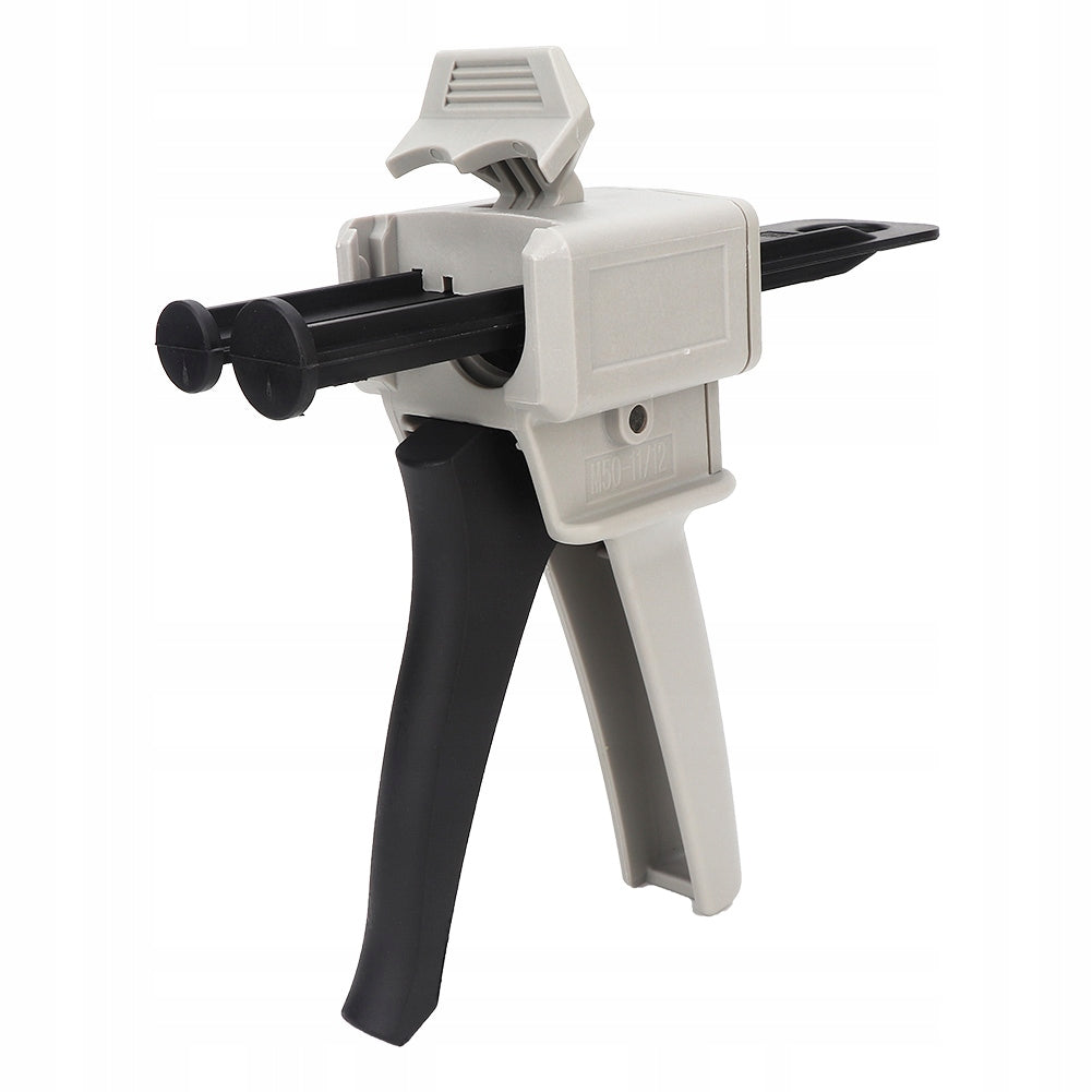 Uniwersalny pistolet do kleju nakładanie kleju 50 ML AB pistolet aplikator do mas dwuskładnikowych, żywic i tworzyw