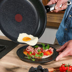 Tefal Wok 28 cm Expertise Plus INDUKCJA nieprzywierająca powłoka, duży wok patelnia głęboka do smażenia na kuchni