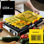 Grill elektryczny Yoer Opiekacz Panini 2000W +Prog czasu temp + opcj. gofry nominalna