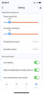 Termometr Czujnik temperatury wilgotno. wifi tuya ekran LCD raporty excel higrometr do domu, bluetooth, zasilanie