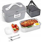 Przenośna elektryczna śniadaniówka 75W do samochodu i domu, podgrzewana bez wody, utrzymująca ciepło lunchbox 1800 ml