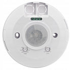 Czujnik ruchu sufitowy ultra płaski LED PIR czujka zmierzchu 360° natynkowy automatyczny włącznik oświetlenia do lamp
