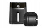 Frytkownica beztłuszczowa tefal EY501 do Smażenia Pieczenia 4,6l Air Fryer 1550 w czarny