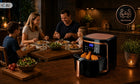 Frytkownica beztłuszczowa 7l AIR fryer aigostar frytownica 1900W LCD czarna czarny