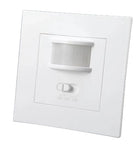 Czujnik Ruchu PIR Sensor 500W Biały Do Puszki Podtynkowy Zasięg max 9m IP20 detektor obecności automat oświetleniowy