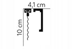 Listwa przysufitowa karniszowa Mardom Decor QL026T 4,1 x 10 dł. 200cm maskownica szyny sufitowej, osłona karnisza z