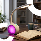 LAMPKA LED BIURKOWA USB DLA DZIECKA BARWY 256 KOLORY RGB LAMPA NA BIURKO do nauki, regulowana jasność, ściemniana