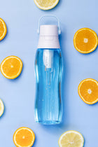 Butelka Filtrująca Bidon z Filtrem Aqualogis Aqua&Go Niebieska 500ml niebieski