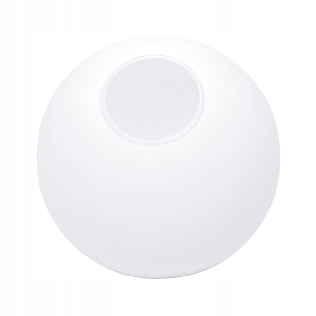 Klosz szklany do lamp na E27 kula szklana pełna biała 14cm biały osłona oprawy oświetleniowej, mleczna, okrągła, wymienna, do żyrandola lub kinkietu