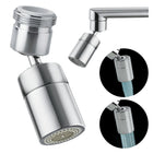 Końcówka do kranu baterii kuchennej ściennej obrotowa 360° metalowa M22 24 perlator aerator napowietrzacz do zlewu