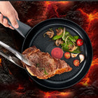 Patelnie TEFAL HARD TITANIUM 20 26cm gazowe zestaw 2 sztuki do smażenia, na kuchnię ceramiczną i elektryczną, do
