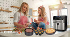 Akcesoria do frytkownicy lehmann AIR fryer zestaw 5 elementów uniwersalne czarny