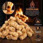 Ekologiczna podpałka rozpałka EKO do pieca kominka grilla 3 kg naturalna