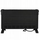 GRZEJNIK ELETKRYCZNY KONWEKTOROWY ENERGOOSZCZĘDNY TERMOSTAT 2000W 525 mm 330 mm grzewcza czarny