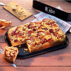 Blacha do pieczenia prostokątna do ciasta tortownica 39x27,5x8cm non-stick forma granitowa do wypieków i deserów