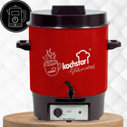 Elektryczny Garnek do Pasteryzacji Warnik kochstar 1800W 27l 30-100st C 27 l 1800 w czerwony