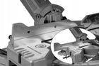 Piła ukośnica z posuwem laser pilarka ukosowa Kapówka 1500W 216mm GMM-MS216 cięcie pod kątem 90°, szerokość 215 mm