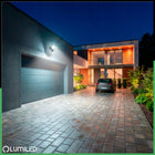 Naświetlacz LED Halogen 50W IP65 Reflektor Lampa z Czujnikiem Ruchu 3 barwy oświetlenie zewnętrzne 5500 lm 4000 K do