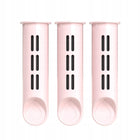 Zestaw 3 filtry do butelki filtrującej Dafi soft i solid baby pink wkłady oczyszczające wodę, wydajność 150 l, kolor