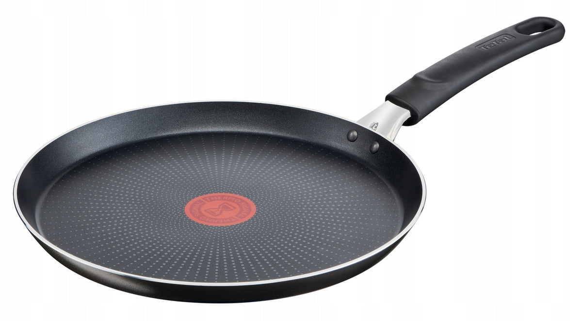Patelnia naleśnikowa 25cm nieprzywierająca TEFAL XL Intense C3841053 gaz do crêpes, omletów i placuszków, na kuchnię