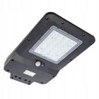 Kinkiet Lampa Solarna Eko-Light Street EKO2028 15W 1650lm 4000K IP65 Czujni oprawa LED na elewację i do ogrodu, czarna