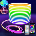 Taśma LED 10m neon RGB 720LED bluetooth aplikacja pilot zestaw IP65 wąż świetlny dekoracyjny do wnętrz wielokolorowy