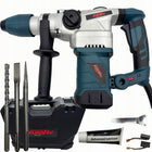 Młot udarowy obrotowy młotowiertarka SDS MAX 3100W 22J do kucia i wiercenia, zasilanie sieciowe 230 V, waga 7,3 kg