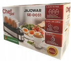 ChefOne SE-D031 jajowar do gotowania jajek automat do jaj na 3 sztuki 210 w srebrny/szary