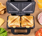 Opiekacz do Kanapek Sandwich Toster XL Eldom ST160 Mocny 900W nominalna srebrny/szary