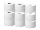Papier toaletowy jumbo 2W Celuloza 100m x 12 rolek 1200m gruby biały higieniczny suchy do WC