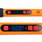 ZESTAW LUTOWNICZY 17W1 MOCNA LUTOWNICA 80W LCD ETUI PODSTAWKA CYNA PORADNIK do elektroniki, napraw kabli i płytek