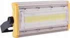 Lampa LED halogen naświetlacz hermetyczny mocny aluminium 50W do garażu, ogrodu i na elewację, IP66, 6500 lm, zimna