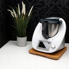 Podstawka deska pod thermomix termomiks TM6 TM5 polska produkcja drewno BUK podkładka do robota kuchennego, 31 × 34,5 cm