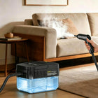 Myjka Parowa Parownica Mop Zestaw Tapicerka Fugi Okna 2500w 5bar 1800ml czyszczenie podłóg, kuchni, łazienki i