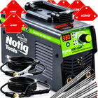 Spawarka inwertorowa inwerterowa 330A MMA TIG lift VRD 20–330A 230V mocna do elektrod 4 mm, wyświetlacz LCD, płynna
