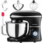 Robot kuchenny planetarny mikser BlackChef misa 6l duża MOC 3000W do ciasta, ubijania i miksowania, 6 prędkości, stal