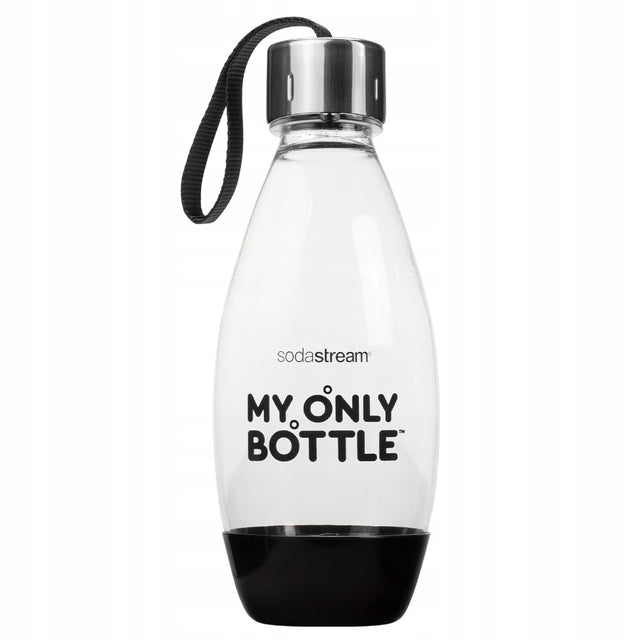 Butelka sodastream MY only bottle black do saturatora wody bidon wielorazowy 500 ml do napojów gazowanych