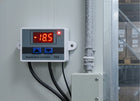 TERMOSTAT ELEKTRONICZNY REGULATOR TEMPERATURY Z GNIAZDKIEM I WTYCZKĄ 230V sterownik