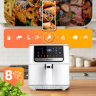 Frytkownica beztłuszczowa AIR fryer biały frytownica 6,5l berdsen 1700W