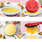 Naleśnikarka elektryczna szybka patelnia do naleśników bez użycia tłuszczu do crepes, placków i pancakes, 20 cm