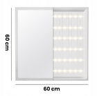 Panel LED 60W natynkowy Kwadratowy 60x60cm Plafon Biały Uniwersalny, 5400lm lampa sufitowa do wnętrz z ciepłą barwą