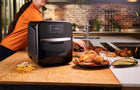 Frytkownica beztłuszczowa tefal Air Fryer Grill FW5018do Smażenia Pieczenia czarny