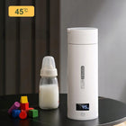 Czajnik elektryczny turystyczny z regulacją temperatury biały 450ml 450 l 300 w metal, tworzywo sztuczne